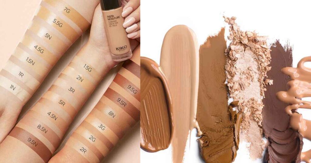 7. Test different foundation tones