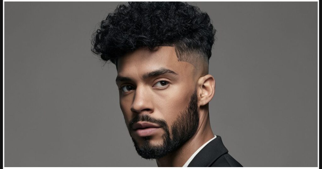 Afro-Textured Low Fade