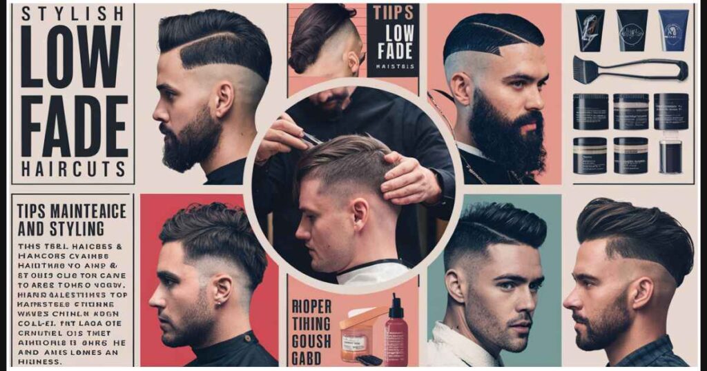 Low Fade Haircuts Maintenance & Styling Tips