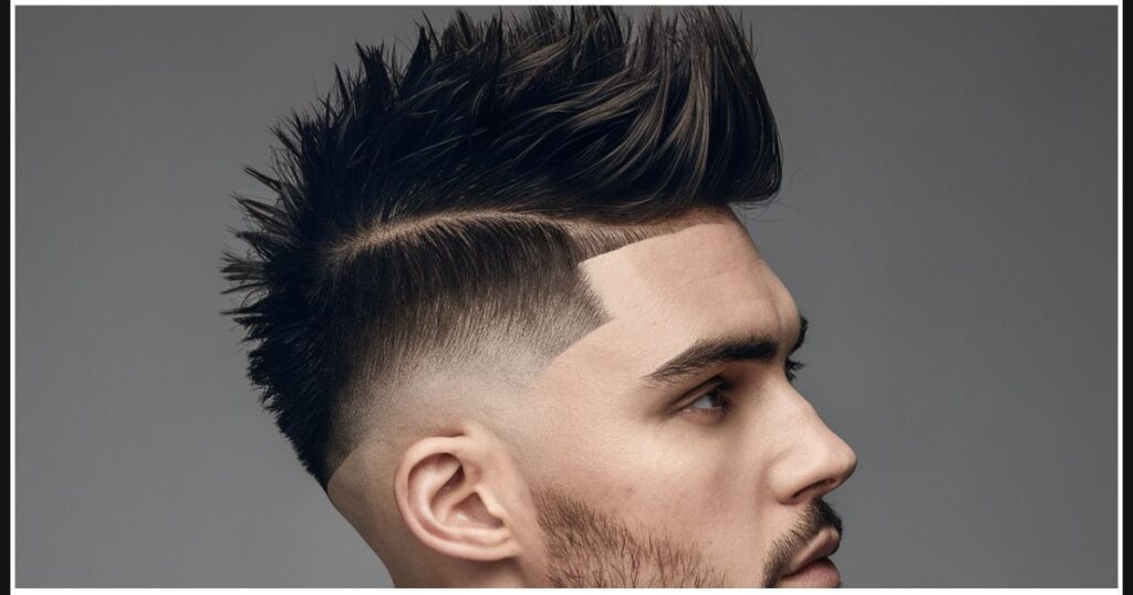 Spiky Top with Low Fade