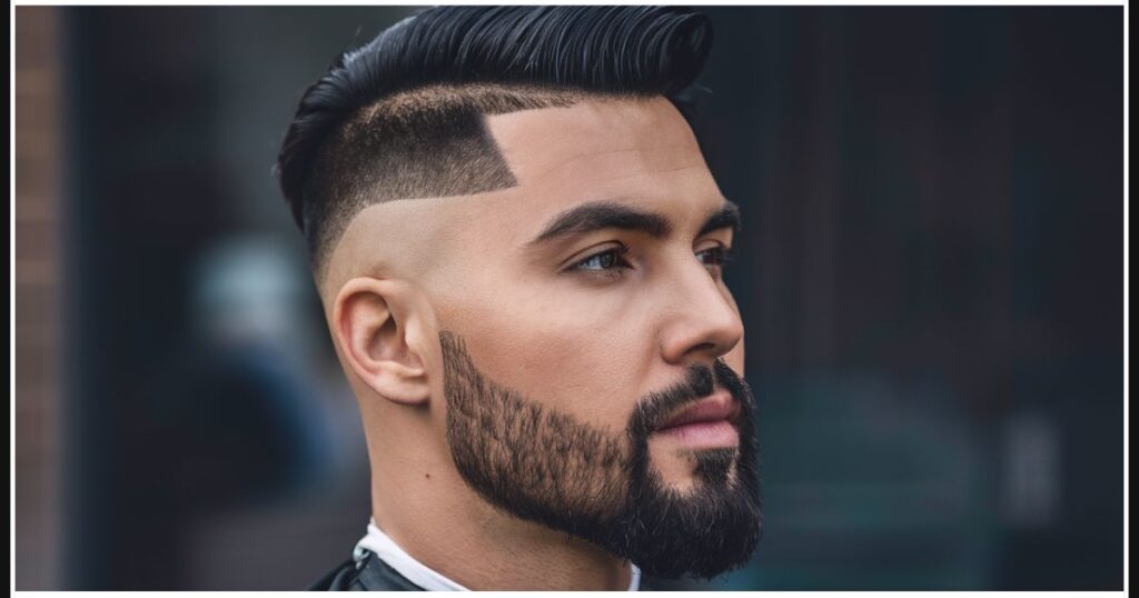 Wavy Pompadour Low Fade